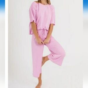 SHOP ZOCO kit ribbed set in bubblegum